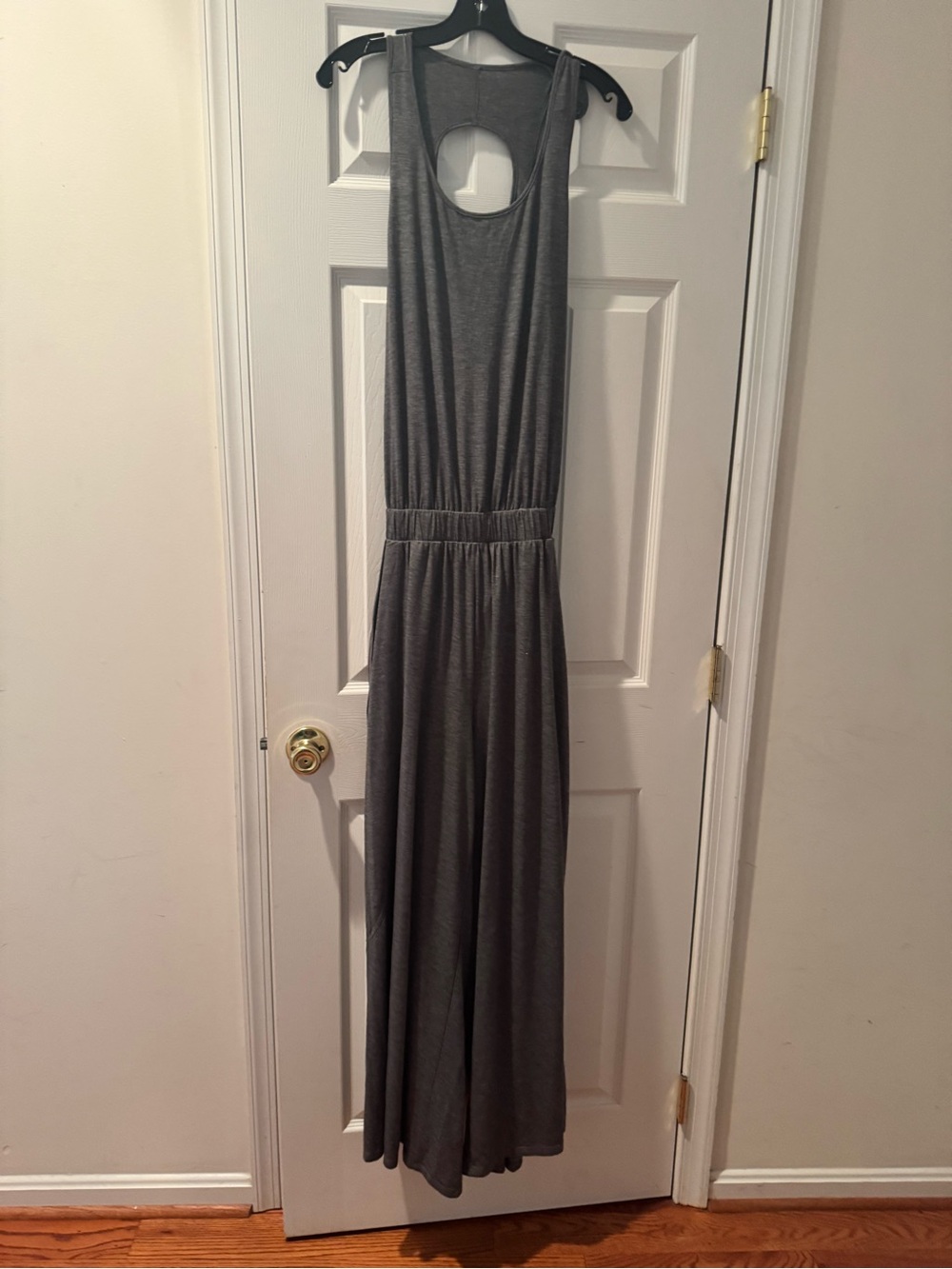 NWT Halara Sleeveless Gray jumpsuit